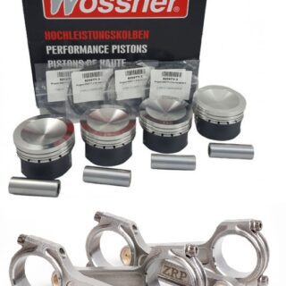 WOSSNER/ZRP - ENGINE KIT PISTONS WOSSNER 1.4 TJET - 1.4 MULTIAIR + ZRP I-BEAM CONNECTING RODS