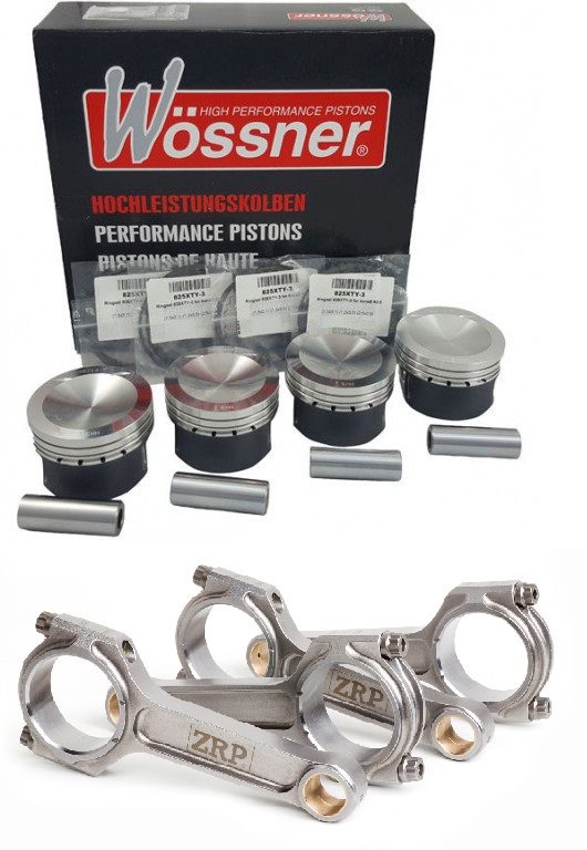WOSSNER/ZRP - ENGINE KIT PISTONS WOSSNER 1.4 TJET - 1.4 MULTIAIR + ZRP I-BEAM CONNECTING RODS