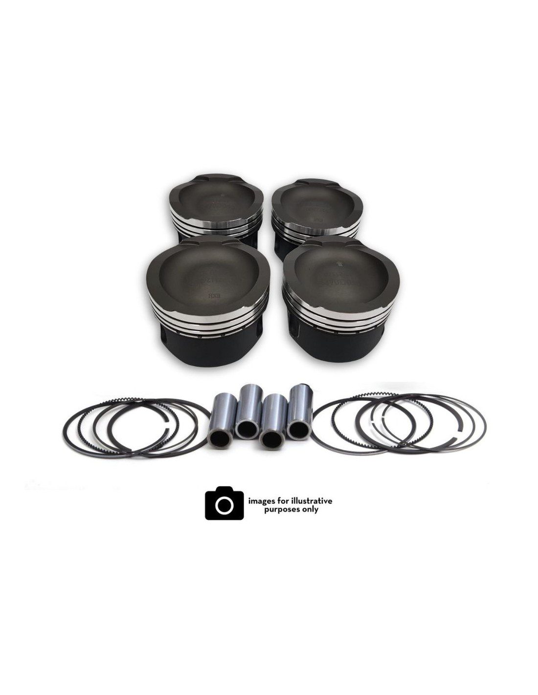 WOSSNER - PISTON SET WITH TREATMENT 1.4 TJET - 1.4 MULTIAIR